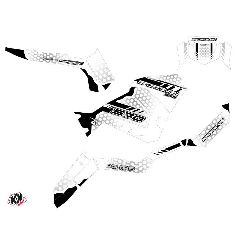Kit Déco Quad Splinter Polaris 570 Sportsman Blanc (2018-2020)