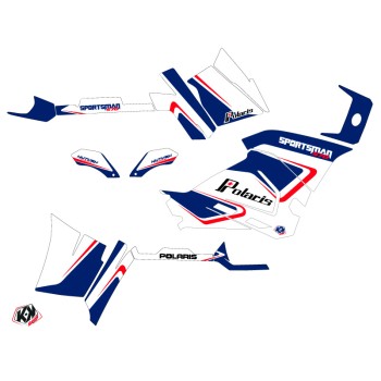 Kit Déco Quad Vintage Polaris 570 Sportsman Forest Bleu (2018-2020)