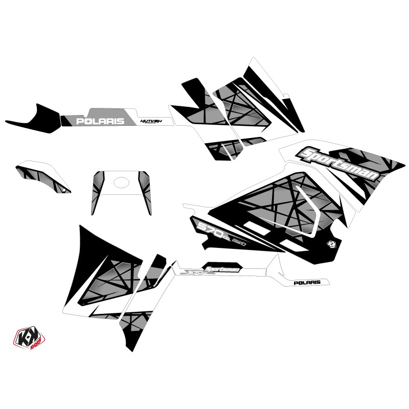 Kit Déco Quad Spin Polaris 570 Sportsman Forest Gris (2018-2020)
