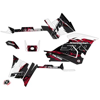 Kit Déco Quad Action Polaris 570 Sportsman Forest Rouge (2018-2020)
