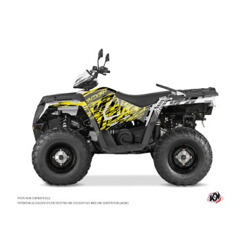 Kit Déco Quad Eraser Fluo Polaris 570 Sportsman Forest Jaune (2018-20