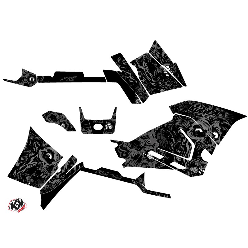 Kit Déco Quad Zombies Dark Polaris 570 Sportsman Forest Noir (2018-20