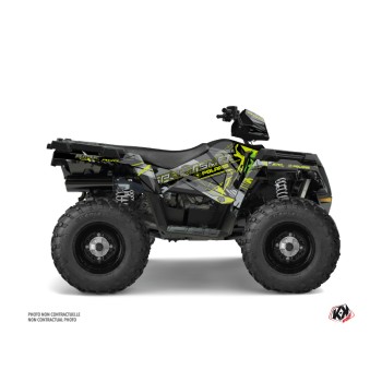 Kit Déco Quad Evil Polaris 570 Sportsman Forest Gris Vert (2021-2023)