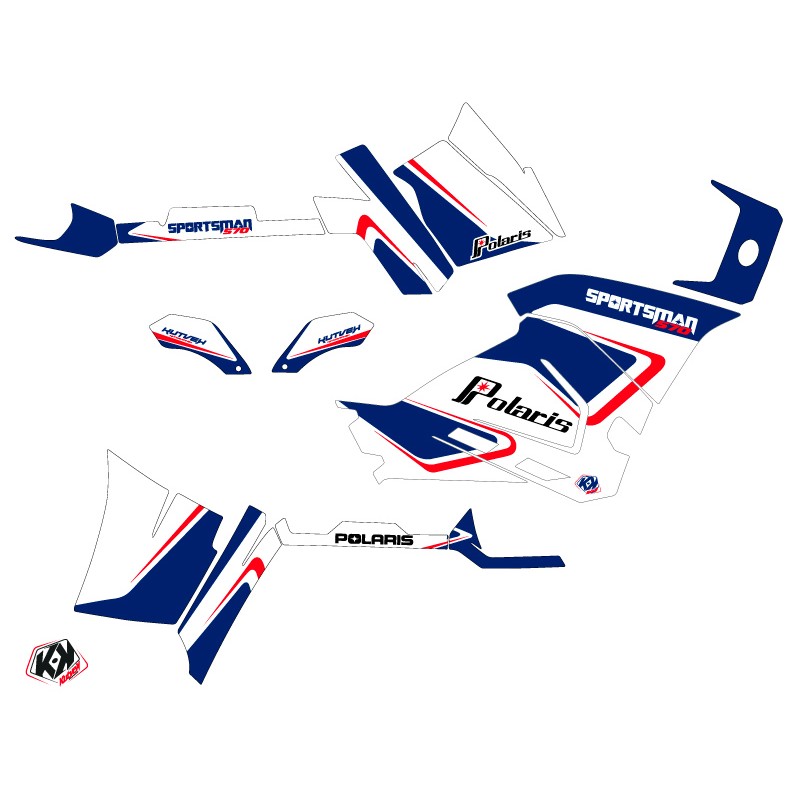 Kit Déco Quad Vintage Polaris 570 Sportsman Forest Bleu (2021-2023)