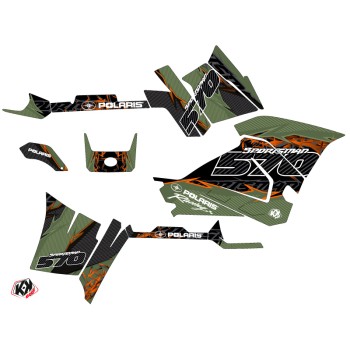 Kit Déco Quad Action Polaris 570 Sportsman Forest Vert (2021-2023)