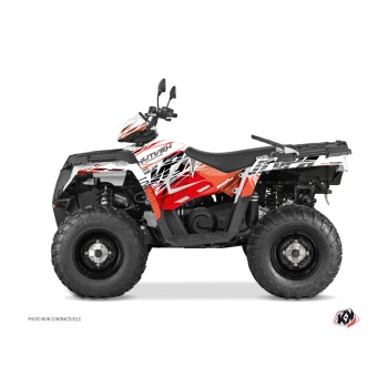 Kit Déco Quad Eraser Polaris 570 Sportsman Forest Rouge Blanc (2021-2