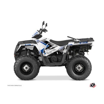 Kit Déco Quad Vintage Polaris 570 Sportsman Forest Bleu 60th Annivers