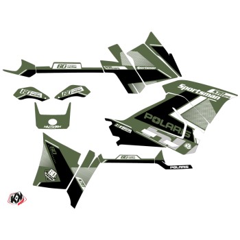 Kit Déco Quad Vintage Polaris 570 Sportsman Forest Vert 60th Annivers