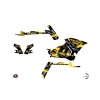 Kit Déco Quad Ohlins Polaris 570 Sportsman Forest Gris Jaune (2021-20