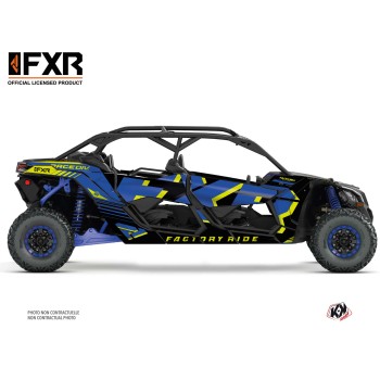 Kit Déco SSV FXR N1 Can Am Maverick X3 MAX Bleu (2017-2023)