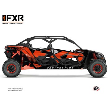 Kit Déco SSV FXR N1 Can Am Maverick X3 MAX Rouge (2017-2023)