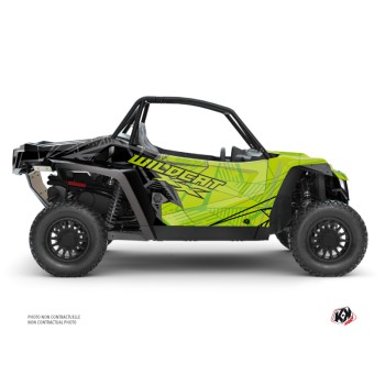Kit Déco SSV Requiem Arctic Cat Textron Wildcat XX Noir Vert (2017-20