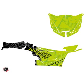 Kit Déco SSV Requiem Arctic Cat Textron Wildcat XX Noir Vert (2017-20