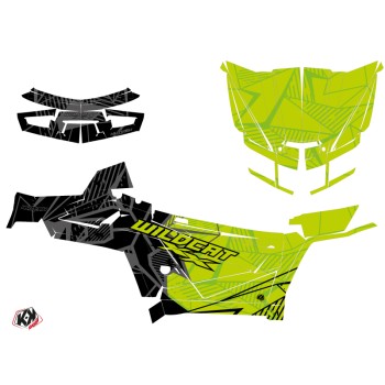 Kit Déco SSV Requiem Arctic Cat Textron Wildcat XX Noir Vert FULL (20