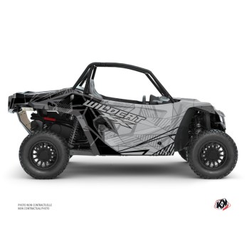 Kit Déco SSV Requiem Arctic Cat Textron Wildcat XX Noir Gris FULL (20