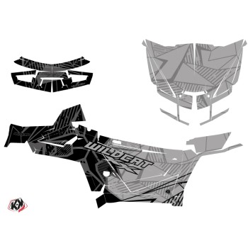Kit Déco SSV Requiem Arctic Cat Textron Wildcat XX Noir Gris FULL (20