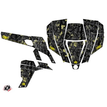 Kit Déco SSV Camo Can Am Commander Noir Jaune (2012-2018)