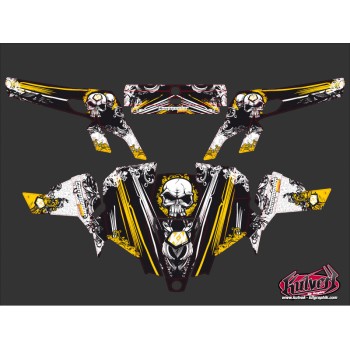 Kit Déco SSV Trash Can Am Commander Noir Jaune (2012-2018)