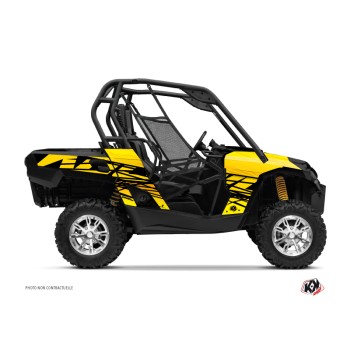 Kit Déco SSV Eraser Can Am Commander Jaune (2012-2018)