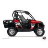 Kit Déco SSV Eraser Can Am Commander Rouge Blanc (2012-2018)