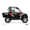 Kit Déco SSV Stage Can Am Commander Noir Rouge (2012-2018)