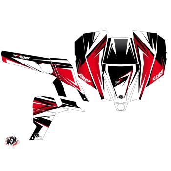 Kit Déco SSV Stage Can Am Commander Noir Rouge (2012-2018)
