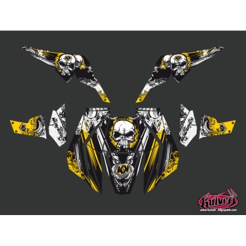 Kit Déco SSV Trash Can Am Maverick Noir Jaune (2013-2017)