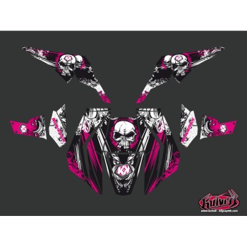 Kit Déco SSV Trash Can Am Maverick Noir Rose (2013-2017)