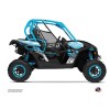 Kit Déco SSV Eraser Can Am Maverick Bleu Blanc (2013-2017)
