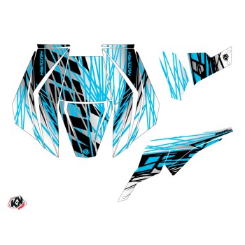 Kit Déco SSV Eraser Can Am Maverick Bleu Blanc (2013-2017)