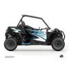 Kit Déco SSV Kallin Can Am Maverick Sport Avec Portes Blanc Bleu (201