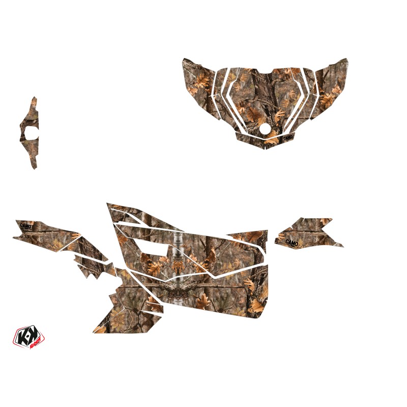 Kit Déco SSV Camo Can Am Maverick Trail Avec Portes Colors (2018-2023