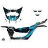 Kit Déco SSV Alpha Can Am Maverick X3 Noir Bleu (2017-2023)