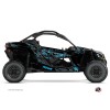 Kit Déco SSV Predator Can Am Maverick X3 Noir Bleu (2017-2023)