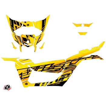 Kit Déco SSV Eraser Can Am Maverick X3 Jaune (2017-2023)