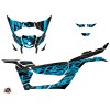 Kit Déco SSV Eraser Can Am Maverick X3 Noir Bleu (2017-2023)