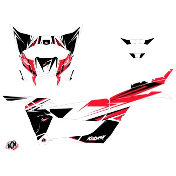 Kit Déco SSV Stage Can Am Maverick X3 Rouge (2017-2023)