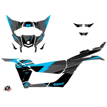Kit Déco SSV Stage Can Am Maverick X3 Noir Bleu (2017-2023)