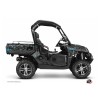 Kit Déco SSV Camo CF Moto U Force 800 Noir Bleu (2013-2023)