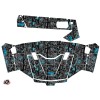 Kit Déco SSV Camo CF Moto U Force 800 Noir Bleu (2013-2023)