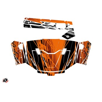 Kit Déco SSV Eraser CF Moto U Force 800 Orange Noir (2013-2023)