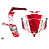 Kit Déco SSV Eraser CF Moto Z Force 800 Rouge Blanc (2013-2023)