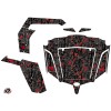 Kit Déco SSV Camo CF Moto Z Force 1000 Noir Rouge (2017-2023)