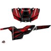 Kit Déco SSV Graphite Polaris GENERAL 1000 Noir Rouge (2016-2021)