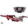 Kit Déco SSV Root Polaris GENERAL 1000 4 portes Rouge Noir (2017-2021