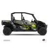Kit Déco SSV Evil Polaris GENERAL 1000 4 portes Gris Vert (2017-2021)