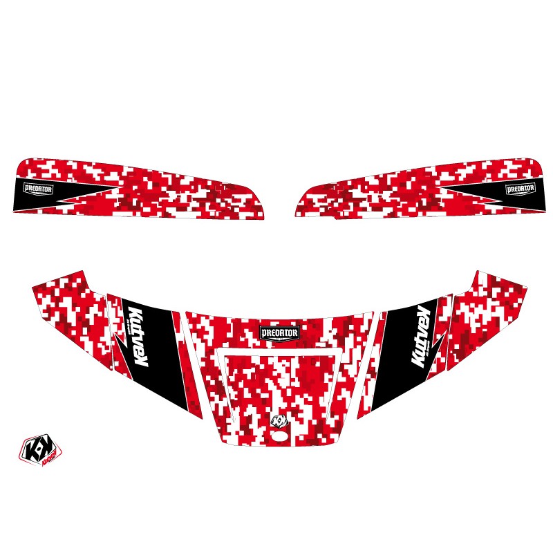 Kit Déco SSV Predator Polaris Ranger 570 Rouge (2015-2021)