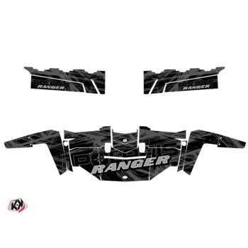 Kit Déco SSV Squad Polaris Ranger 570 FULL Noir Gris (2016-2021)