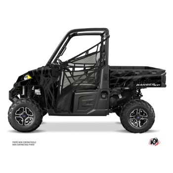 Kit Déco SSV Squad Polaris Ranger 900 XP Noir Gris (2012-2015)
