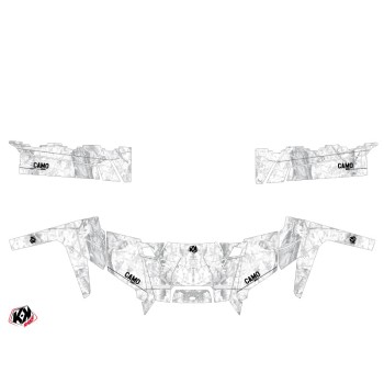 Kit Déco SSV Camo Polaris Ranger 900 XP Blanc (2012-2015)